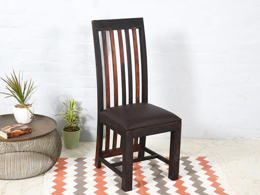 Dudi Furniture Marvel Solid Wood Dining Table Chair