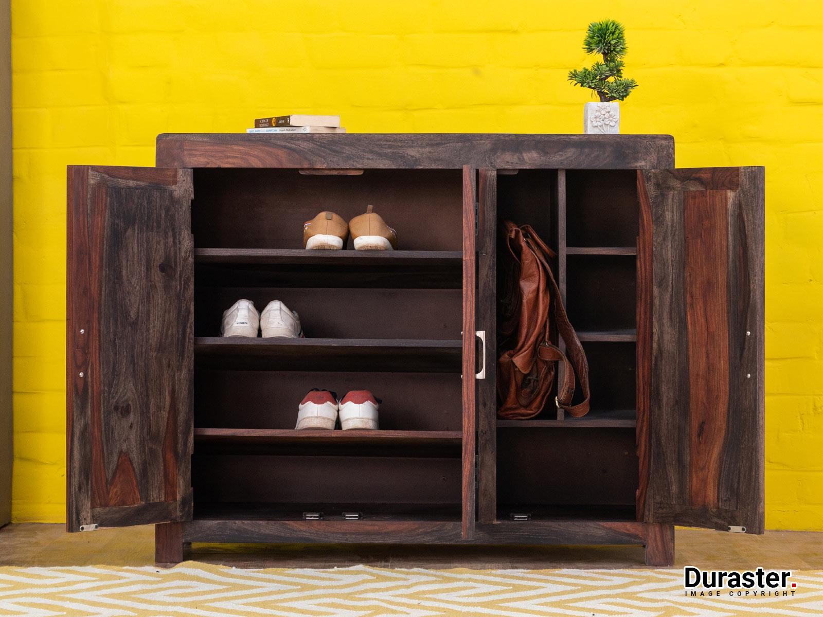 Dudi Furniture Marvel Wooden Shoe Rack