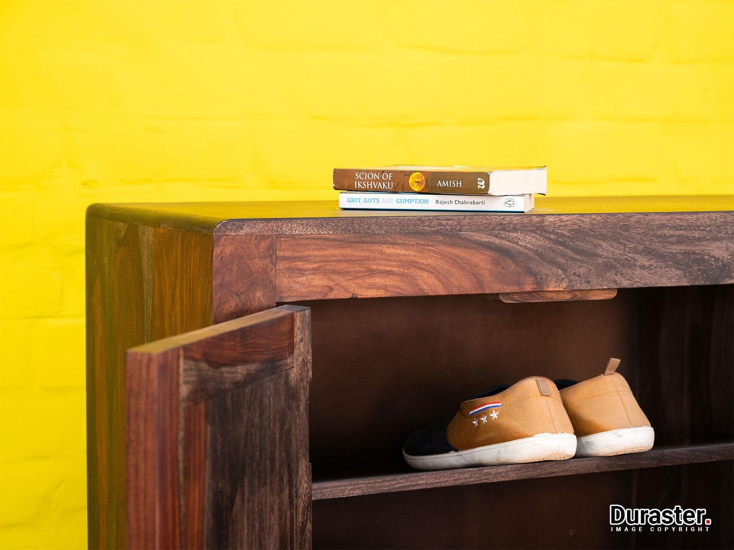 Dudi Furniture Marvel Wooden Shoe Rack