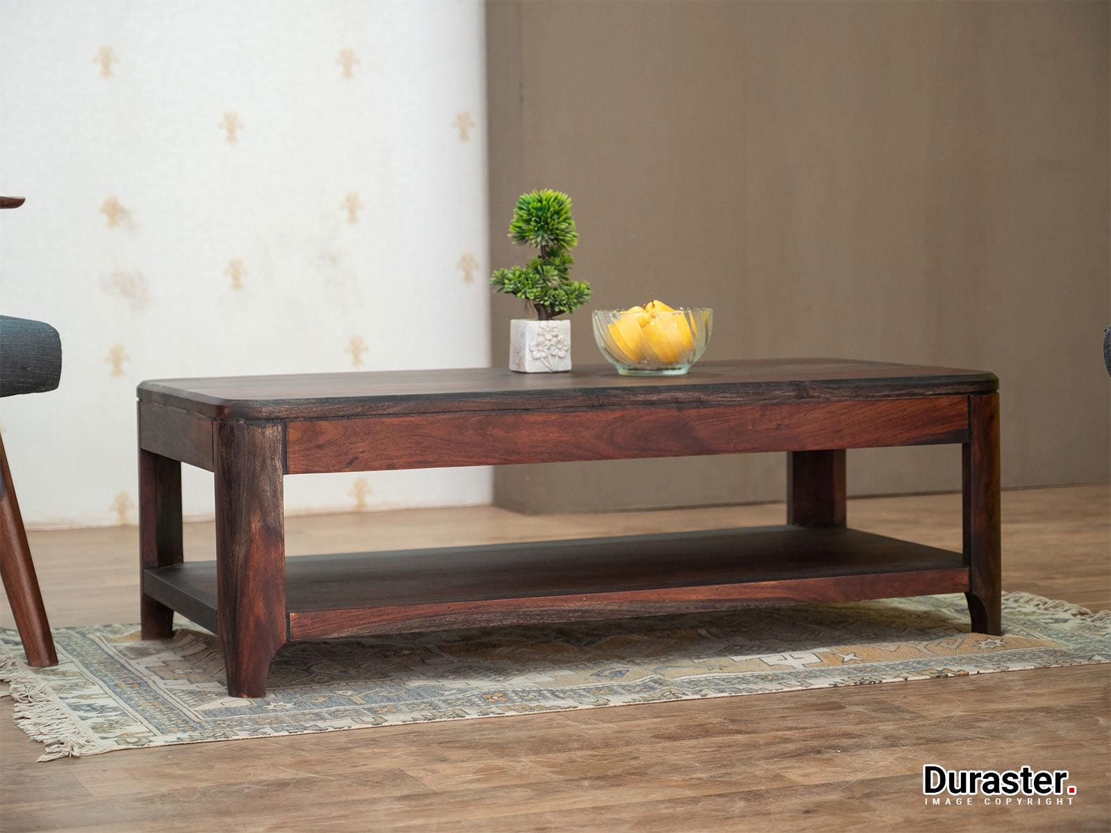 Dudi Furniture Marvel Solid Wood Coffee table for Living Room