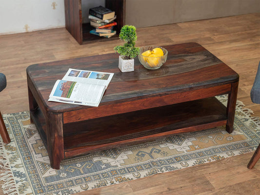 Dudi Furniture Marvel Solid Wood Coffee table for Living Room