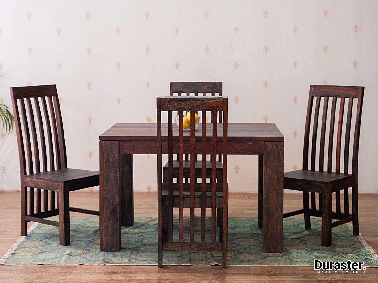 Dudi Furniture Marvel Modern Dining Table Set 4 Seater