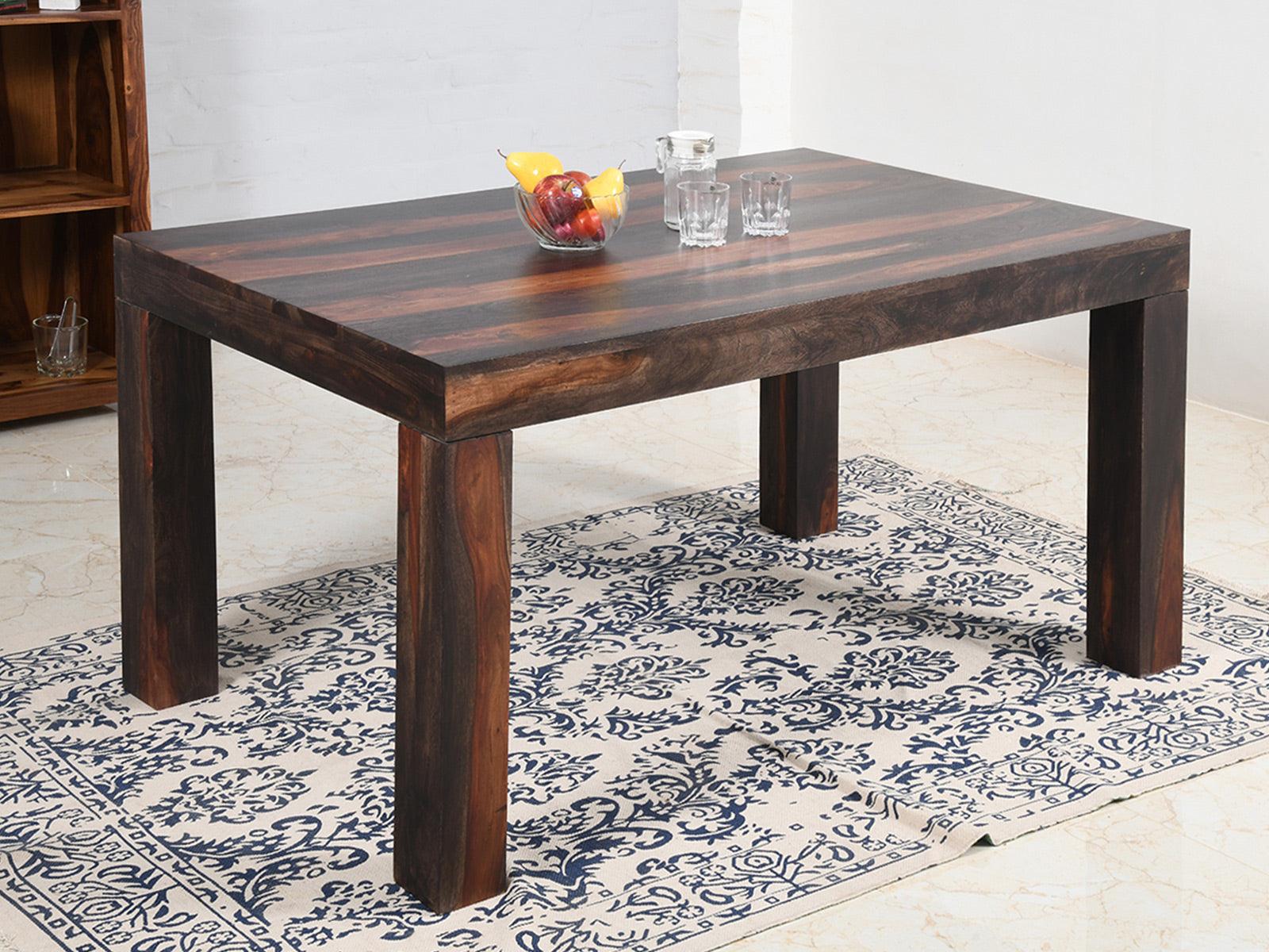Dudi Furniture Marvel Modern Dining Table 4 Seater