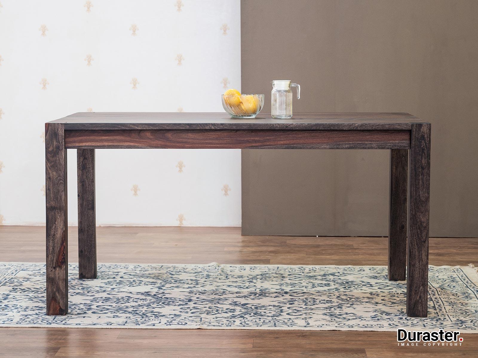 Dudi Furniture Marvel Modern Solid Wood Dining Set 6 Seater