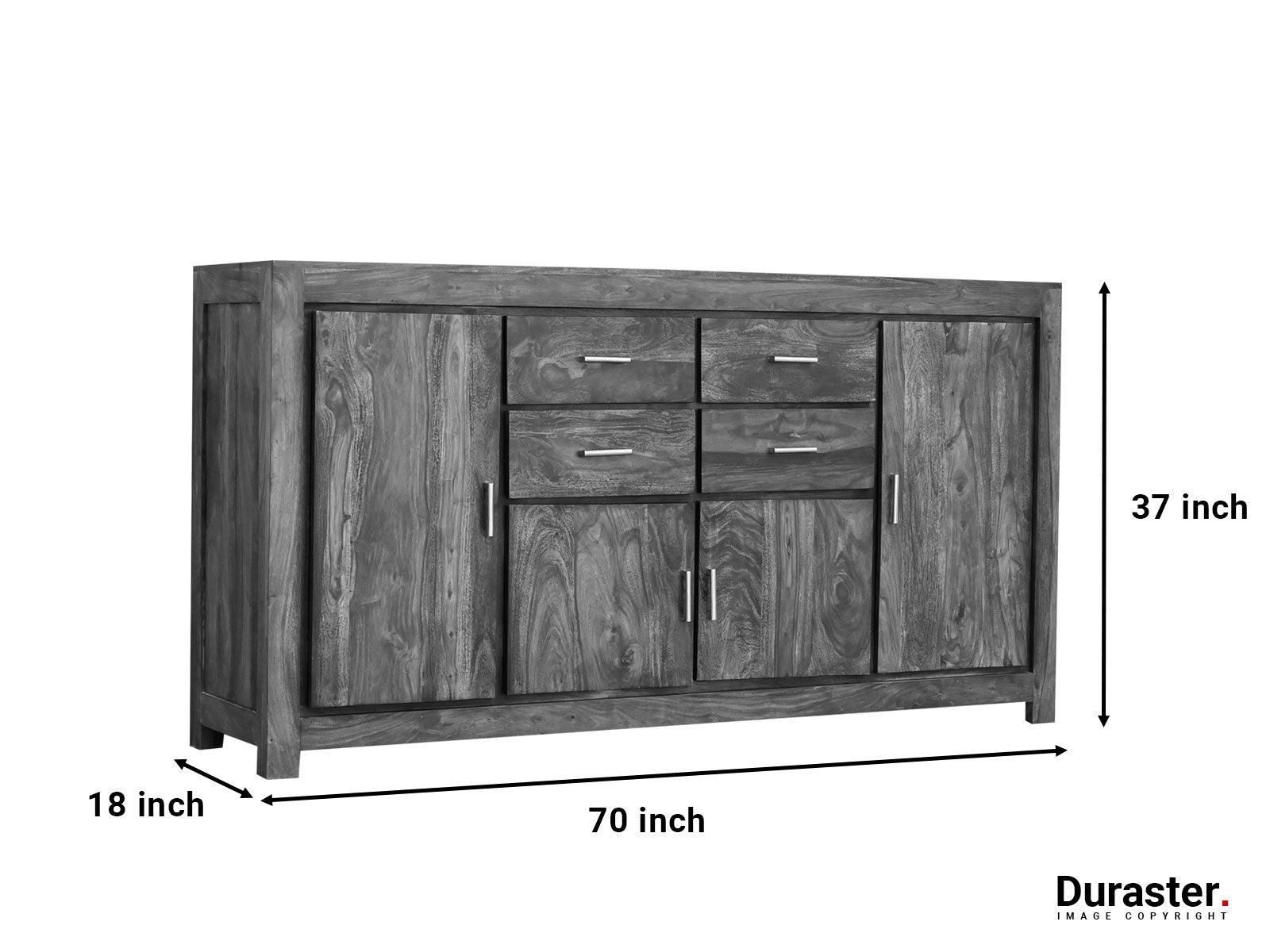 Dudi Furniture Marvel Modern Solid Wood Sideboard
