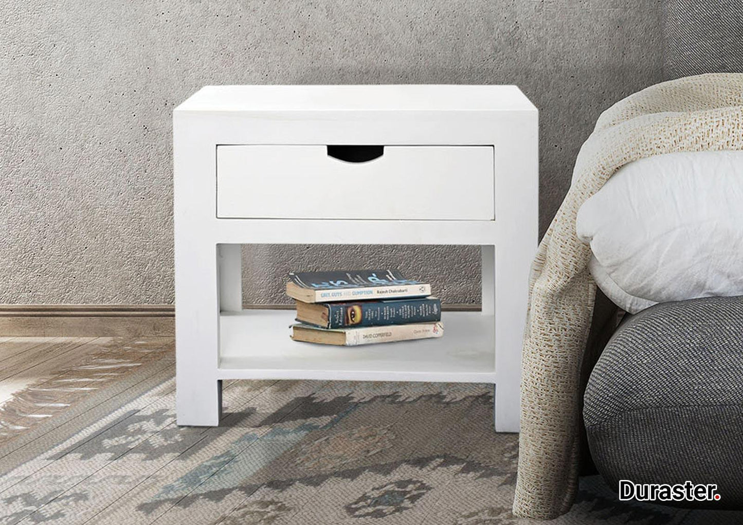 Dudi Furniture Novo Premium Acacia Exquisite Bedside