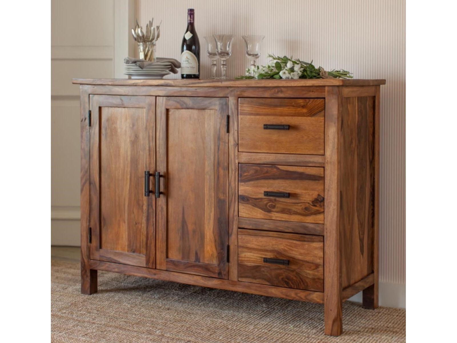 Dudi Furniture Mehran Sheesham Wood Sideboard