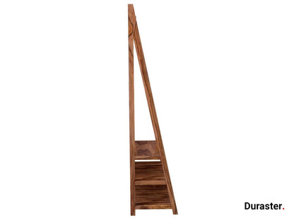 Dudi Furniture Mehran Sheesham Wood Ladder Shoe Stand