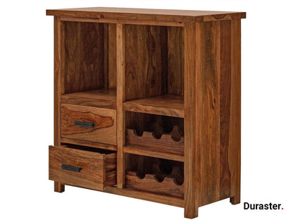 Dudi Furniture Mehran Sheesham Wood Bar Cabinet