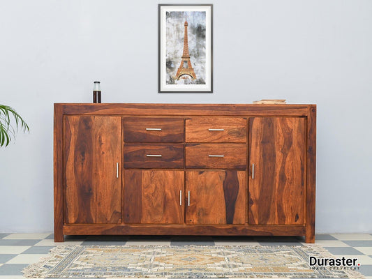 Dudi Furniture Metro Elegant Sheesham Sideboard Cabinet