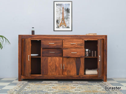 Dudi Furniture Metro Elegant Sheesham Sideboard Cabinet