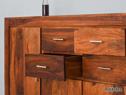 Dudi Furniture Metro Elegant Sheesham Sideboard Cabinet