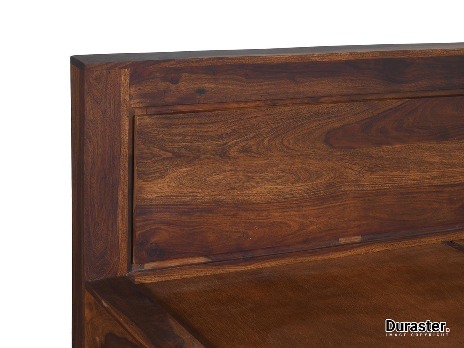 Dudi Furniture Metro Modern Sheesham wood Storage Bed