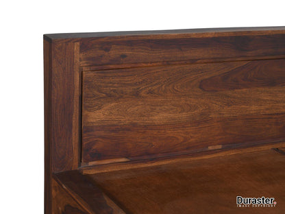 Dudi Furniture Metro Modern Sheesham wood Storage Bed