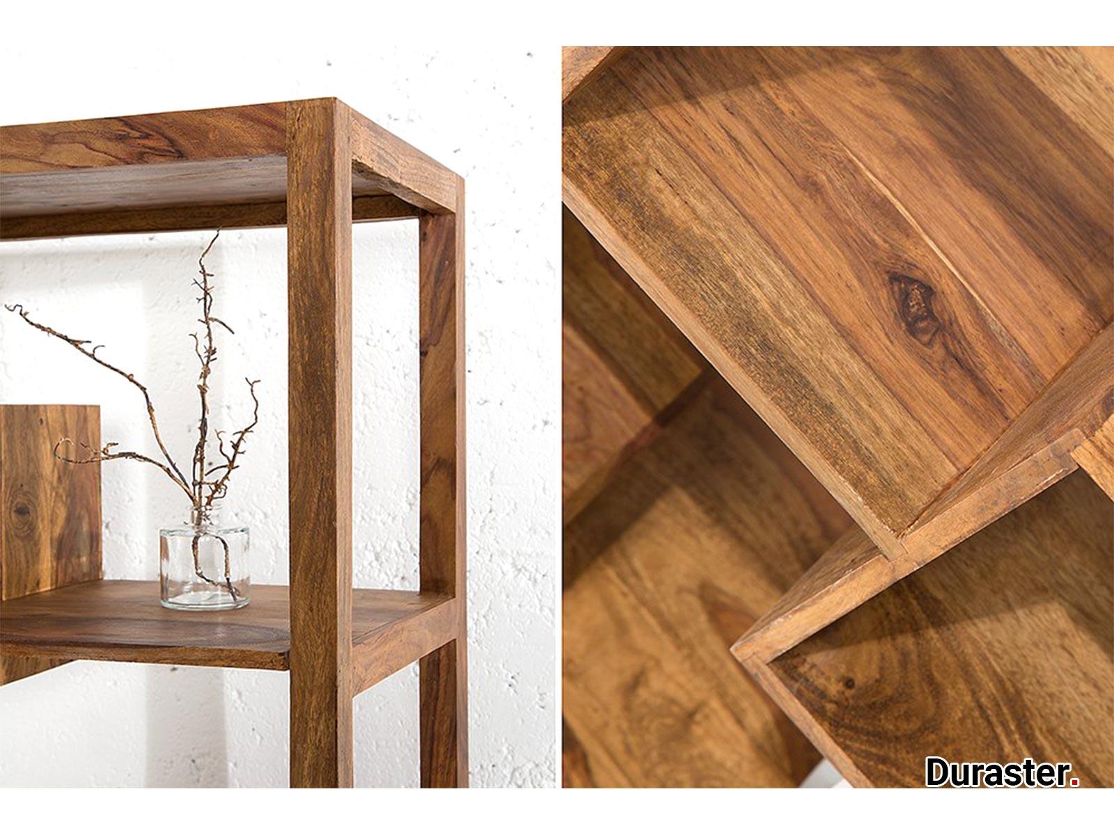 Dudi Furniture Buckingham Modern Sheesham Wood Bookshelf
