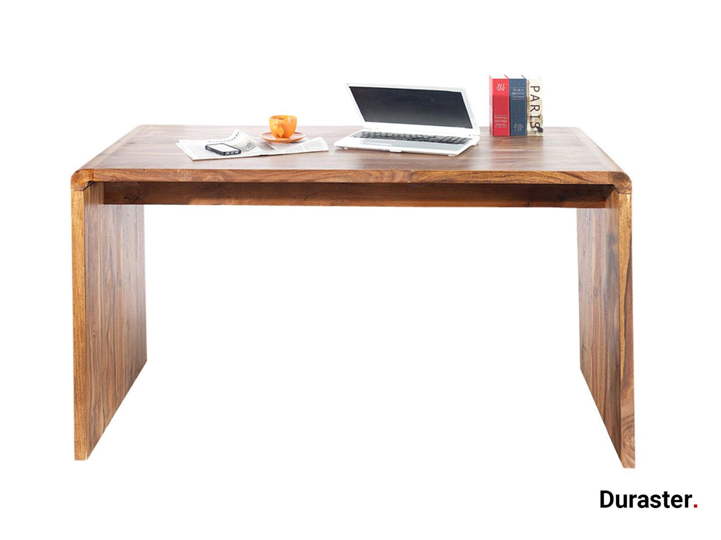 Dudi Furniture Buckingham Modern Sheesham Wood Office Desk