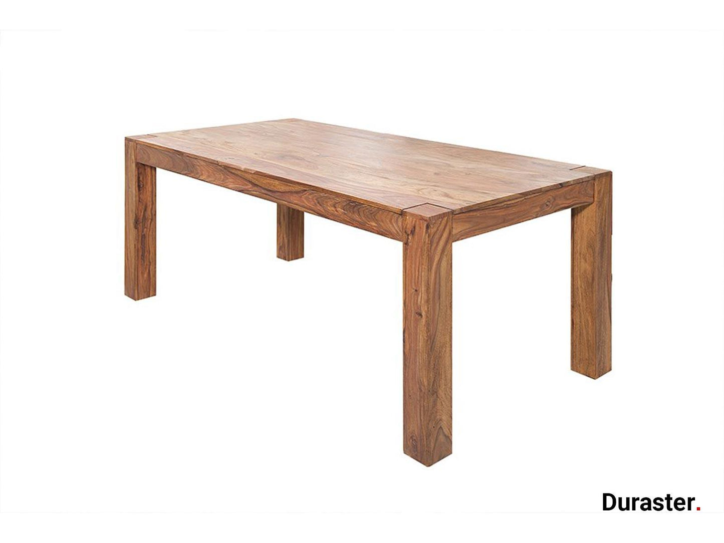Dudi Furniture Torpedo Sheesham Wood Dining Table Set 6 Seater