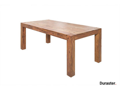 Dudi Furniture Torpedo Sheesham Wood Dining Table Set 6 Seater