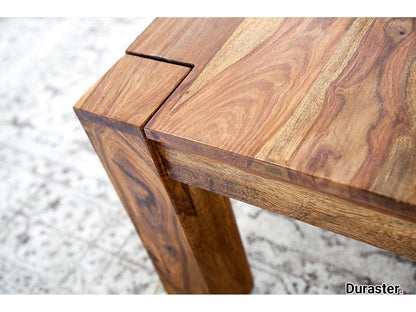 Dudi Furniture Torpedo Sheesham Wood Square Coffee Table