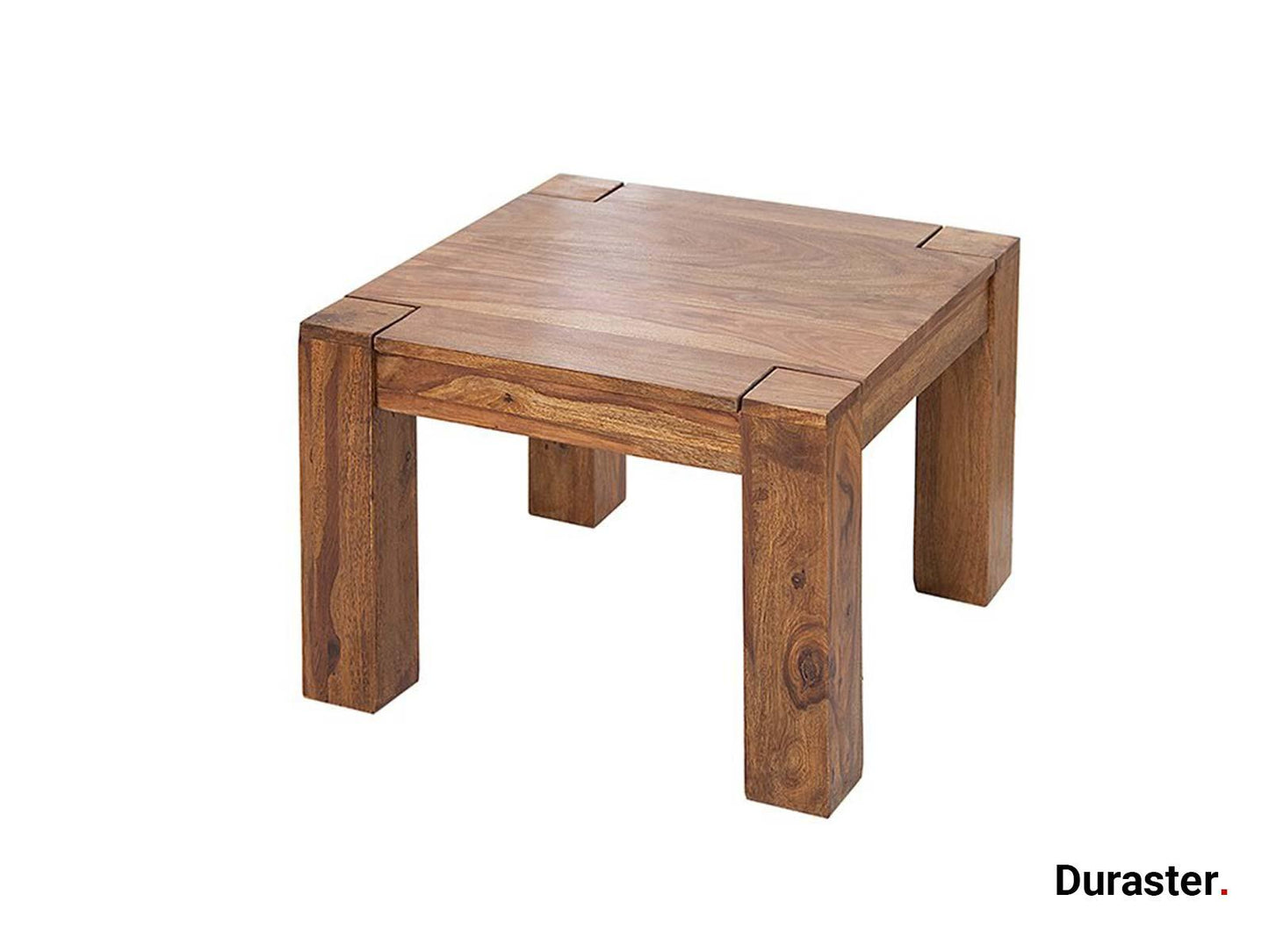 Dudi Furniture Torpedo Sheesham Wood Square Coffee Table