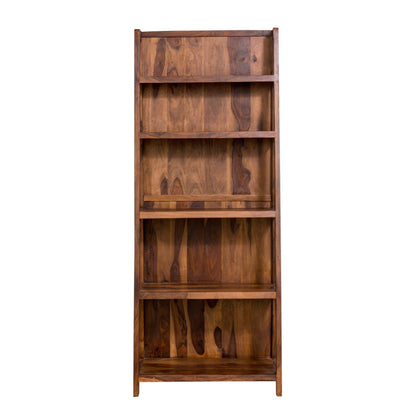 Dudi Furniture Mehran Sheesham Wood Ladder Bookshelf