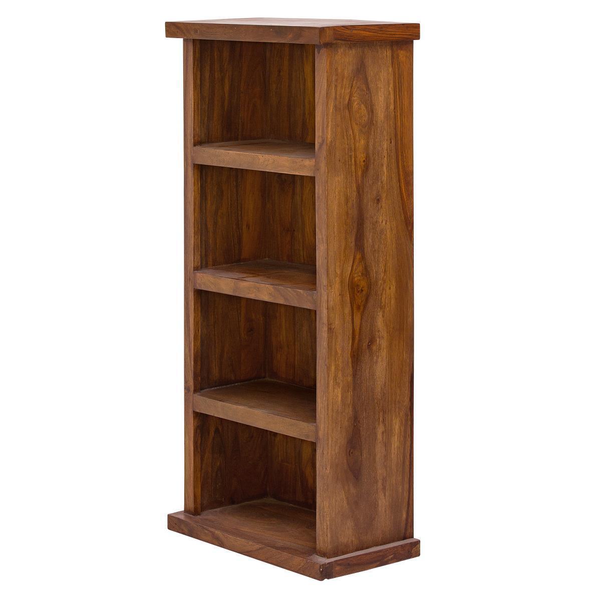 Dudi Furniture Mehran Sheesham Wood Small Bookshelf