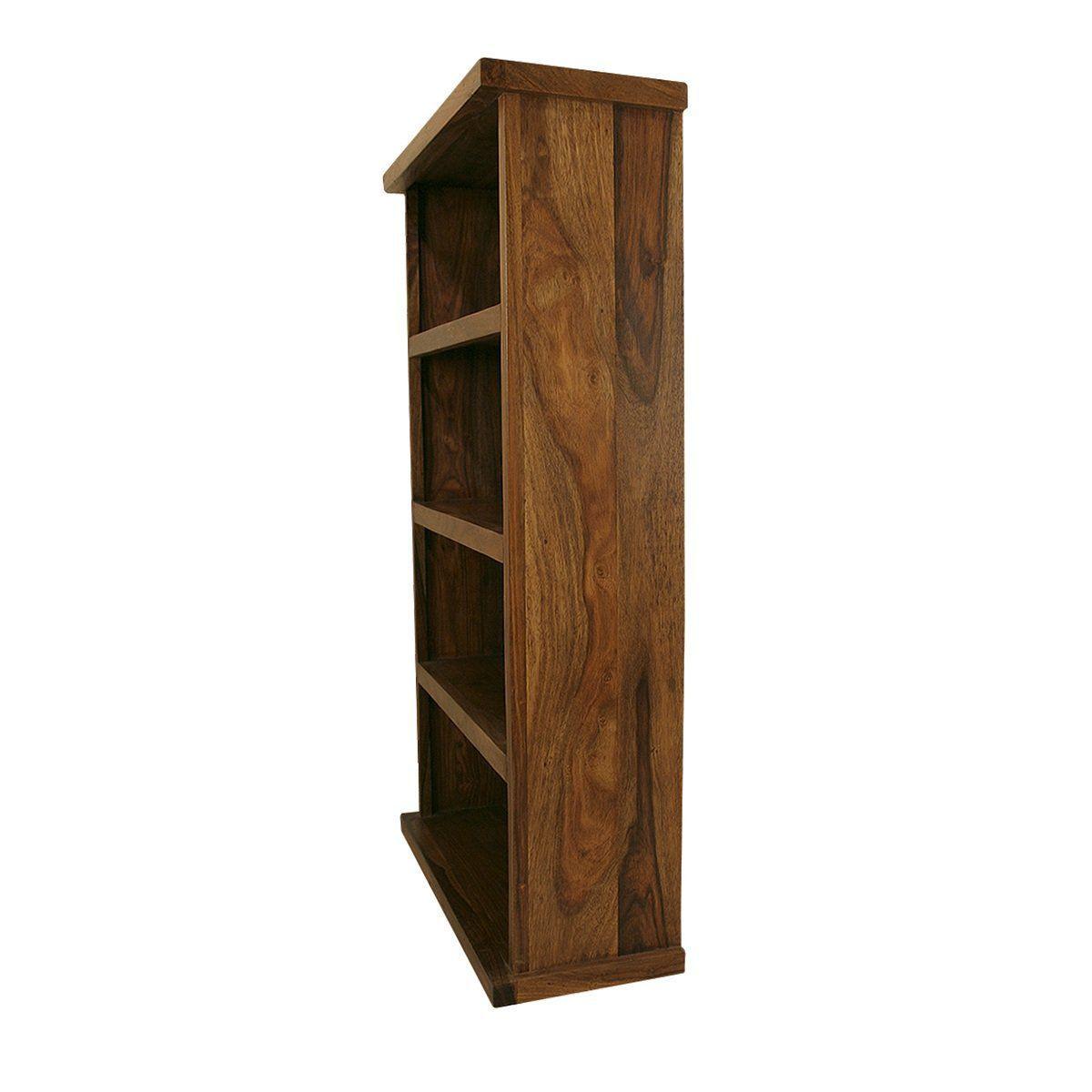Dudi Furniture Mehran Sheesham Wood Small Bookshelf