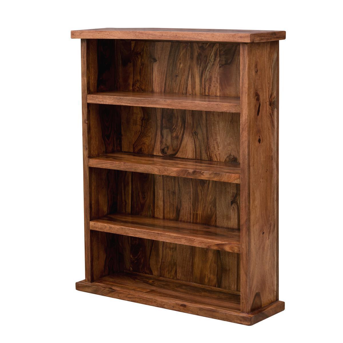Dudi Furniture Mehran Sheesham Wood Small Bookshelf