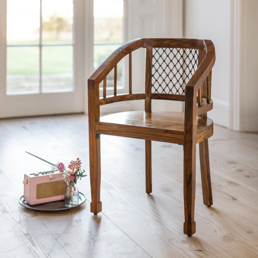 Dudi Furniture Mehran Sheesham Wood Armchair