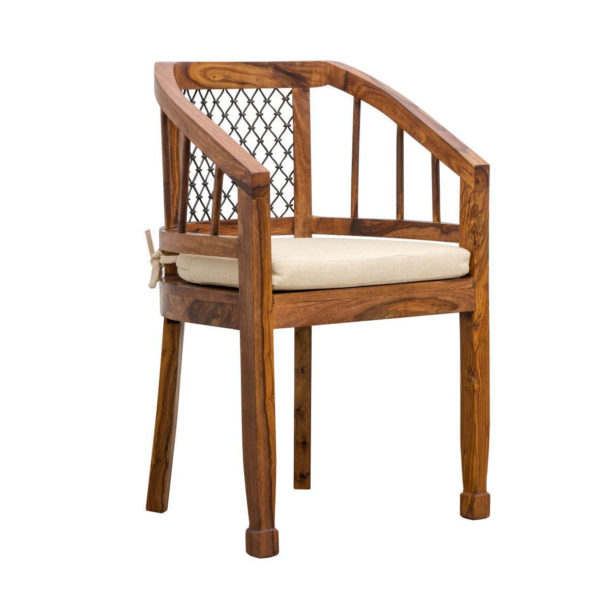 Dudi Furniture Mehran Sheesham Wood Armchair