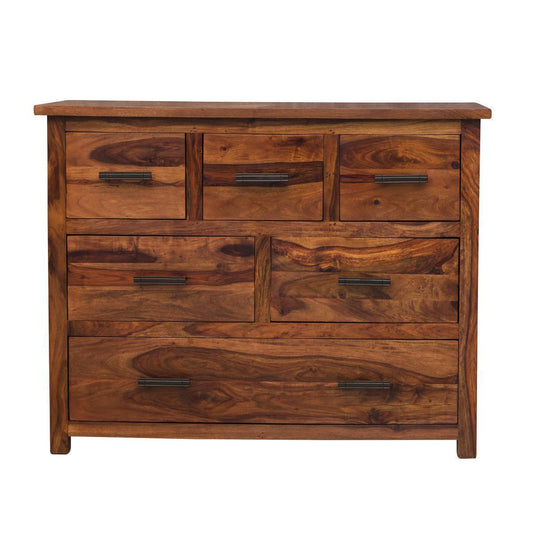 Dudi Furniture Mehran Contemporary Sheesham Wood Chest of Drawers