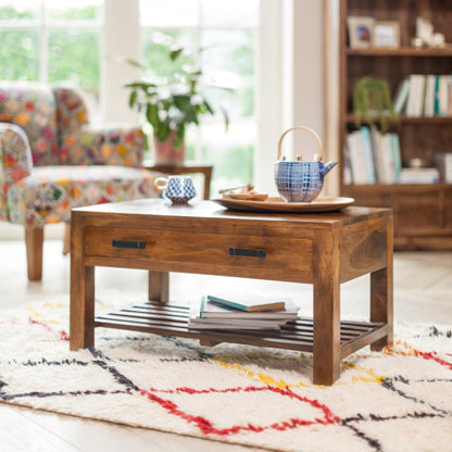 Dudi Furniture Mehran Sheesham Wood Coffee Table
