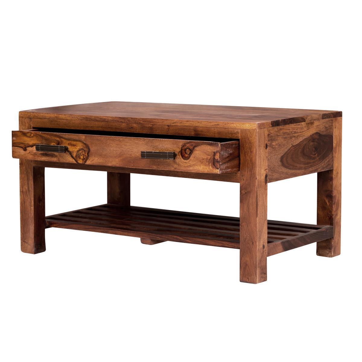 Dudi Furniture Mehran Sheesham Wood Coffee Table