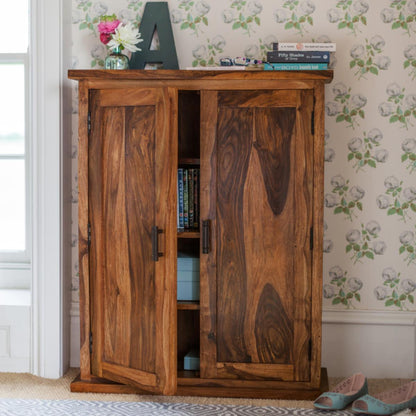 Dudi Furniture Mehran Sheesham Wood Storage Cabinet
