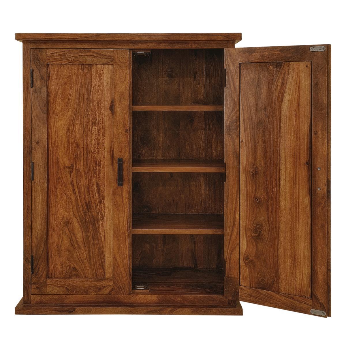 Dudi Furniture Mehran Sheesham Wood Storage Cabinet