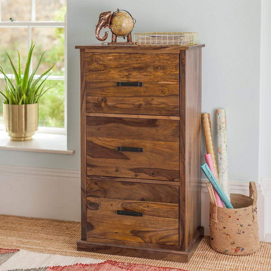 Dudi Furniture Mehran Sheesham Wood Dresser Cabinet