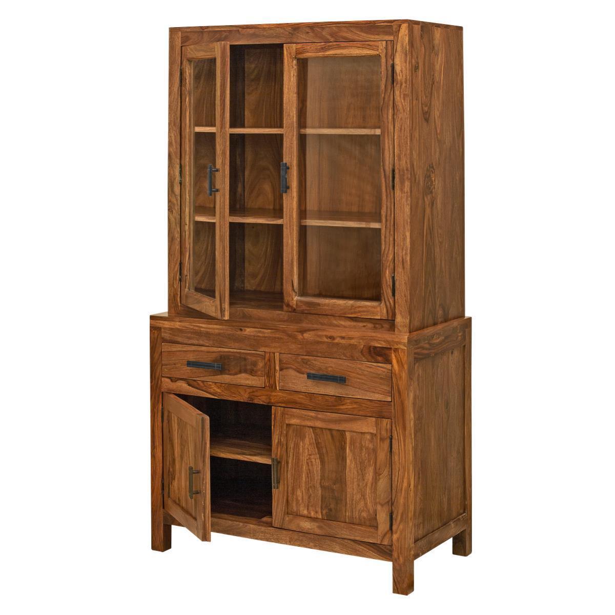 Dudi Furniture Mehran Sheesham Wood Crockery Unit