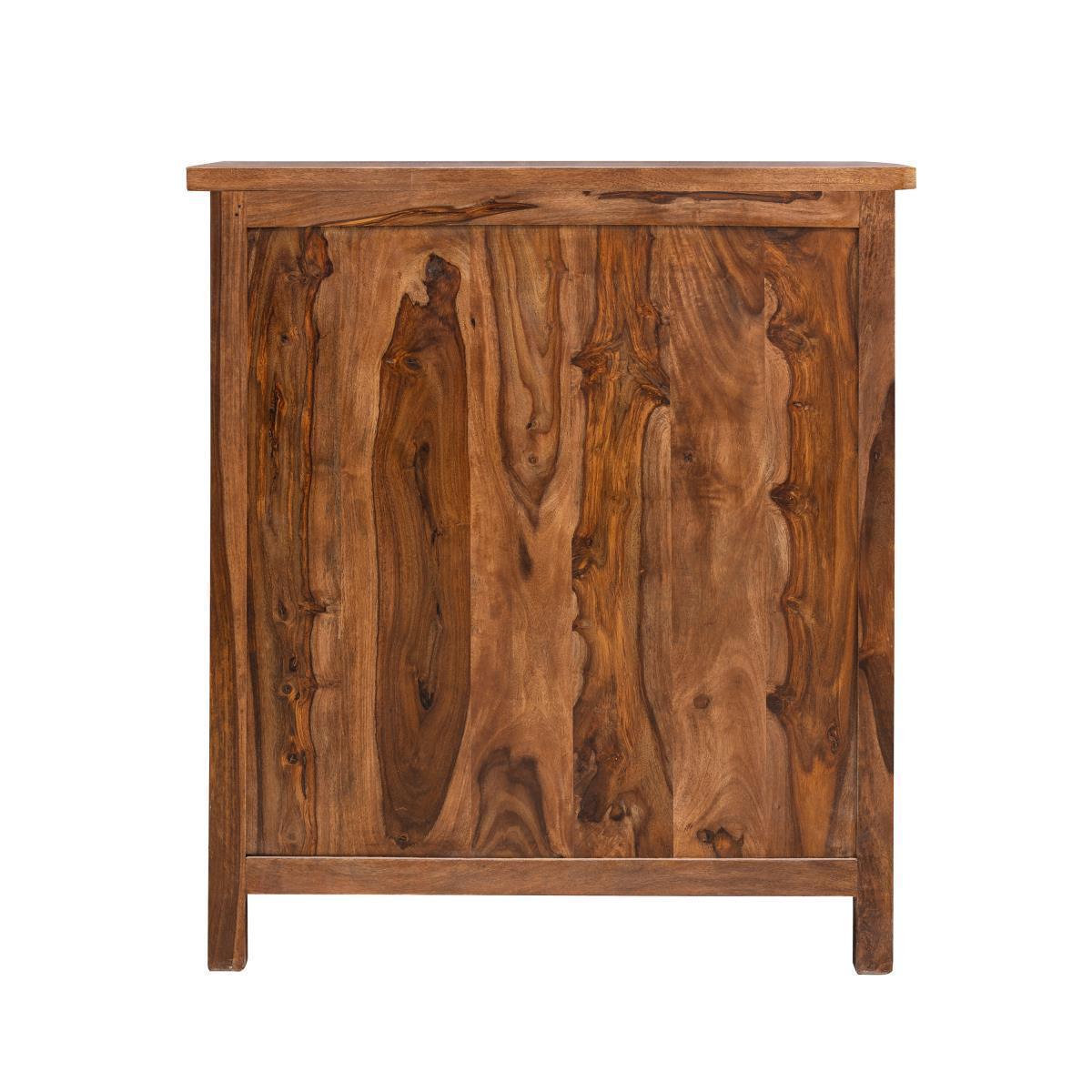 Dudi Furniture Mehran Sheesham Wood Sideboard Cabinet