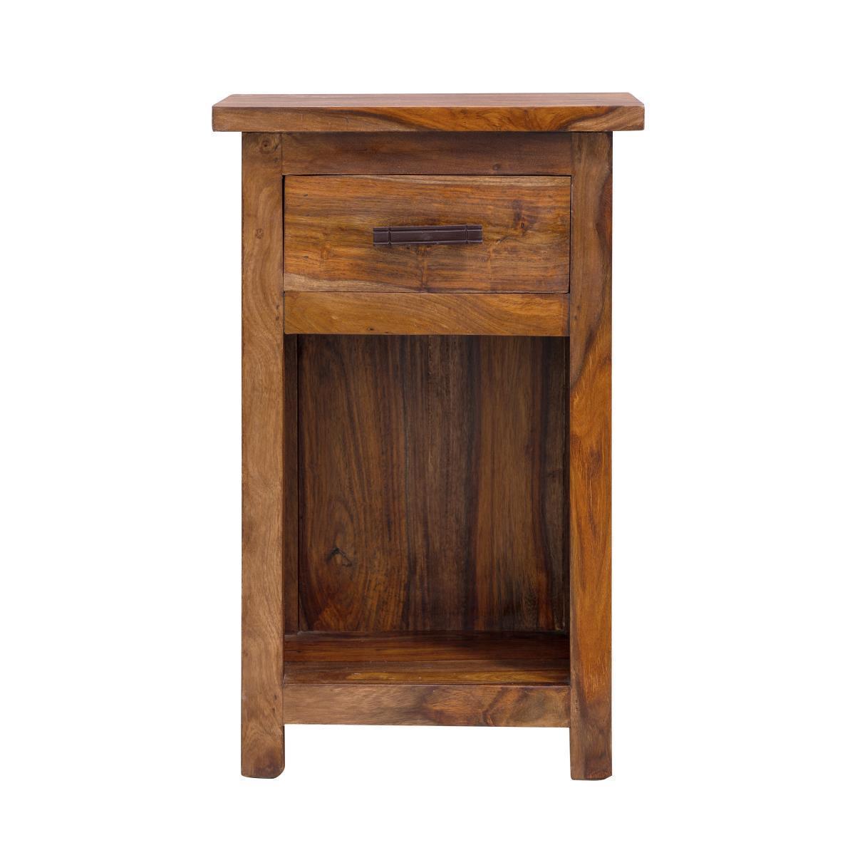 Dudi Furniture Mehran Sheesham Wood Bedside Table