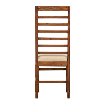 Dudi Furniture Mehran Sheesham Wood Upholstered Chair