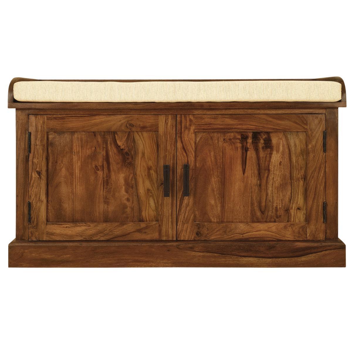 Dudi Furniture Mehran Sheesham Wood Shoe Rack
