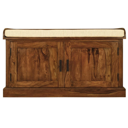 Dudi Furniture Mehran Sheesham Wood Shoe Rack