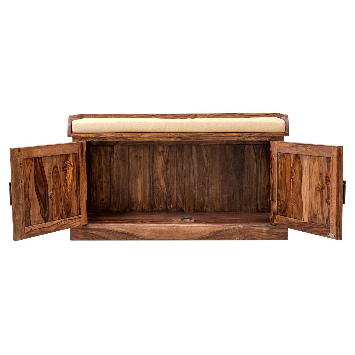 Dudi Furniture Mehran Sheesham Wood Shoe Rack