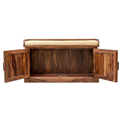 Dudi Furniture Mehran Sheesham Wood Shoe Rack