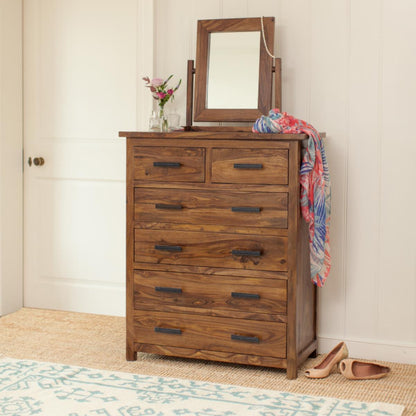 Dudi Furniture Mehran Sheesham Wood Chest of Drawers