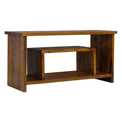 Dudi Furniture Mehran Contemporary Sheesham Wood TV Unit