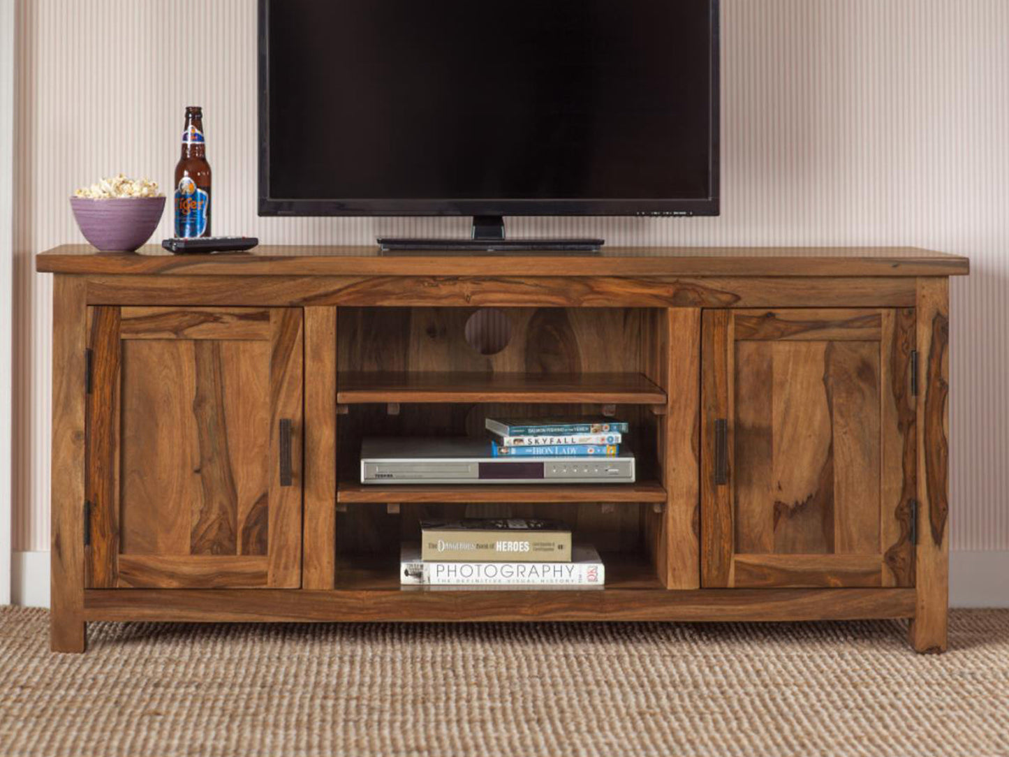 Dudi Furniture Mehran Sheesham Wood TV Unit