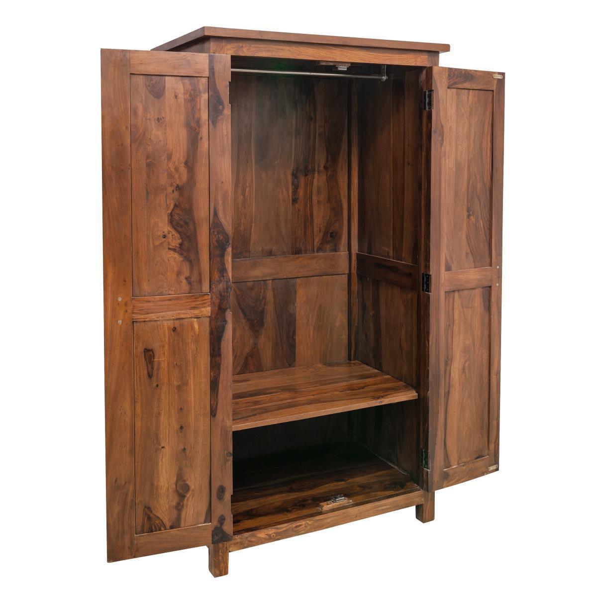 Dudi Furniture Mehran Sheesham Wood Wardrobe