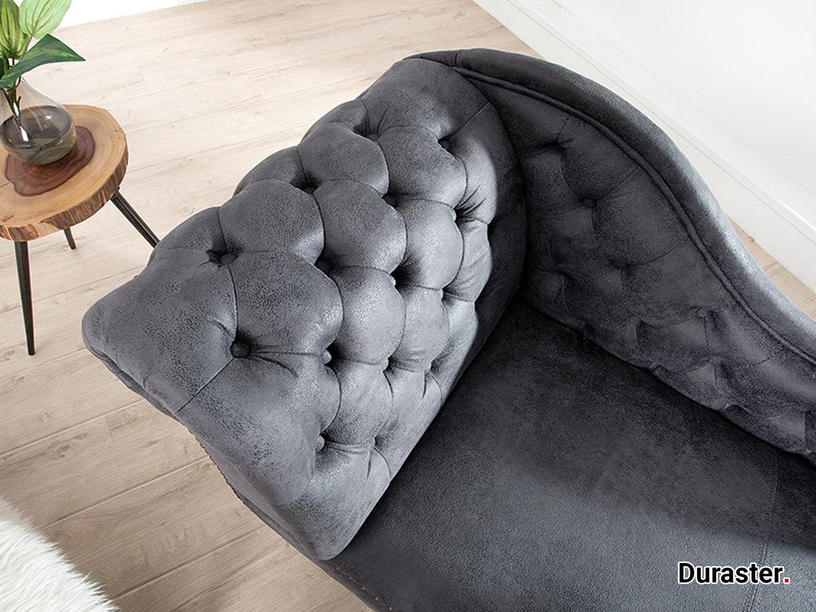 Dudi Furniture Chesterfield Vintage Gray Lounge