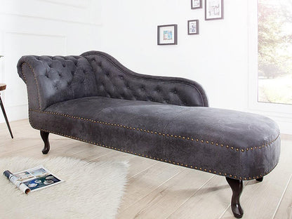 Dudi Furniture Chesterfield Vintage Gray Lounge